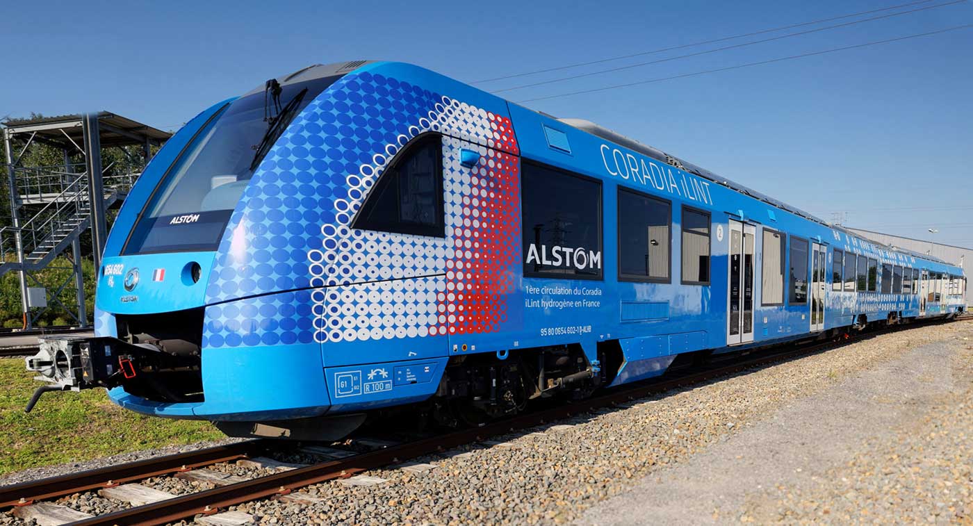 водородный поезд Alstom