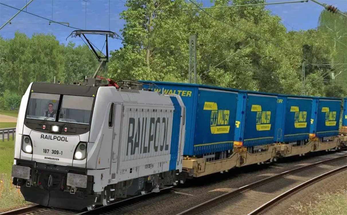 Железнодорожный локомотив Тракс